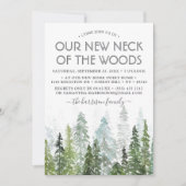 Onze nieuwe nek van de Bossen | Houseopwarming Kaart (Voorkant)