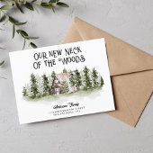 Onze nieuwe nek van de Bossen Nieuwe Startbeweging Aankondigingskaart