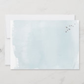 Onze nieuwe nek van de Bossen Pine Forest Cabin Mo Notitiekaartje (Achterkant)