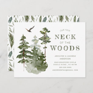 Onze nieuwe nek van de Bossen Verplaatsingsaanko Aankondiging