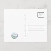 Onze nieuwe nek van de Bossen | Verplaatsingsaanko Aankondigingskaart (Achterkant)