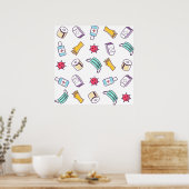 Onze nieuwe realiteit, noodzakelijk voor een pande poster (Keuken)