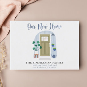 Onze nieuwe startdeur voor Waterverf van huis: aan Briefkaart