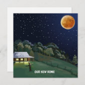 Onze nieuwe thuisboomverandering aankondiging (Voorkant / Achterkant)