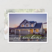 Onze nieuwe versie van de moderne foto van Home Mo Briefkaart (Voorkant / Achterkant)