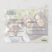 Onze nieuwe versie van de moderne foto van Home Mo Briefkaart (Achterkant)