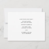 Onze Nieuwe Wijk Bomen Berg Verhuizen Aankondiging (Achterkant)