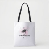 onze oceaan redden tote bag (Voorkant)