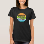 Onze oceaanschone planeet - groene dag van de aard t-shirt (Voorkant)