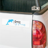 Onze oceanen redden bumpersticker (Op Truck)