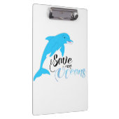 Onze oceanen redden klembord (Rechts)