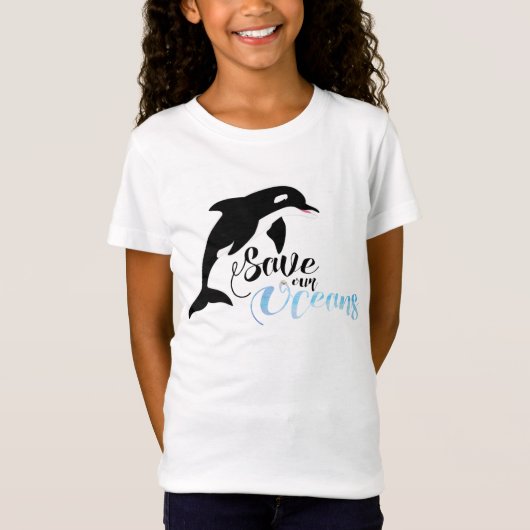 Onze oceanen redden t-shirt (Voorkant)