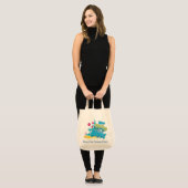 Onze oceanen schoon houden tote bag (Voorkant (model))