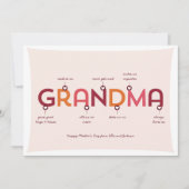 Onze oma is... Wenskaart voor Moederdag Kaart (Voorkant)