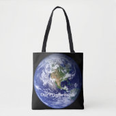 Onze onvoorstelbare Canvas tas op aarde, middelgro (Voorkant)