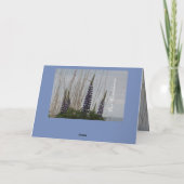 Onze oprechte condoleance Kaart (Achterkant)