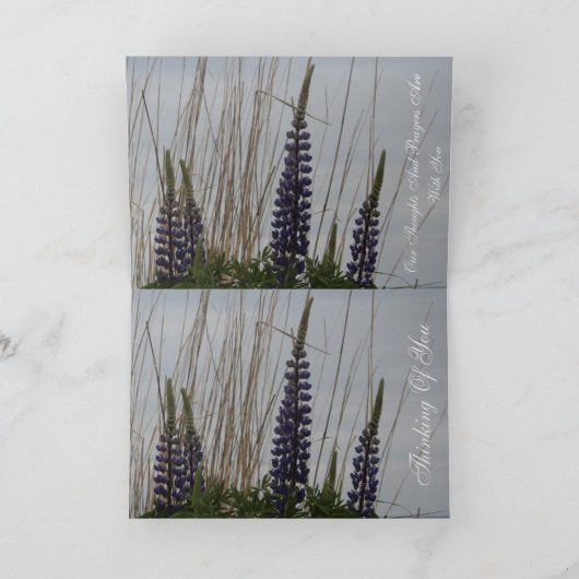 Onze oprechte condoleance Kaart (Binnen)