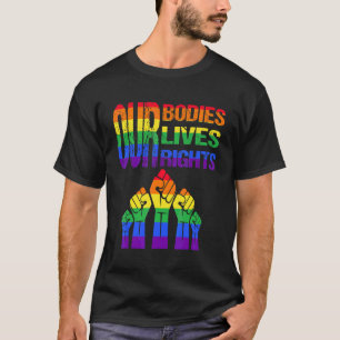 Onze organen leven onze rechten tegen homofobie t-shirt