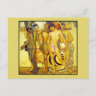 Onze oude goden door Saturnino Herran Briefkaart