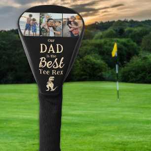 Onze Papa is de Beste Tee Rex 3 Foto Collage Golfheadcover