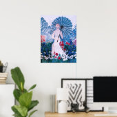 Onze Parasol Dame Poster (Thuiskantoor)