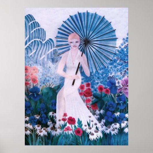 Onze Parasol Dame Poster (Voorkant)