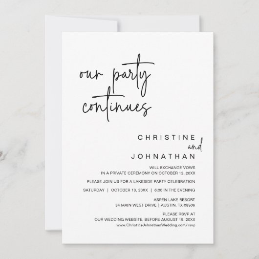 Onze partij gaat door met het wedden van de buiten kaart (Voorkant)