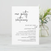 Onze partij gaat door met het wedden van de buiten kaart (Staand voorkant)