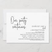 Onze partij gaat door met het weduwen van het Elop Kaart (Voorkant)