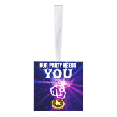 Onze partij heeft je nodig - gehakt taarten decoratie (Rechts)