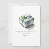 Onze Perfecte Cadeau Baby Aankondiging (Achterkant)