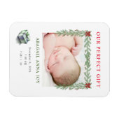 Onze Perfecte Gift Baby Aankondiging Magneet (Horizontaal)