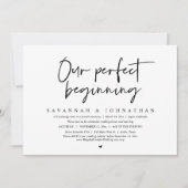 Onze perfecte startende, weddenschapsuitganger kaart (Voorkant)