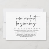 Onze perfecte startende, weddenschapsuitganger kaart (Voorkant)