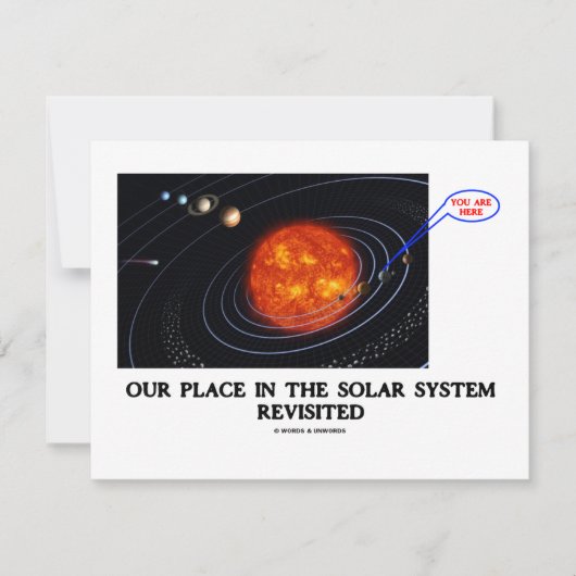 Onze plaats in het zonnestelsel herzien (Voorkant)