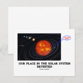 Onze plaats in het zonnestelsel herzien (Voorkant / Achterkant)