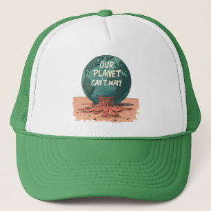 Onze planeet kan niet wachten – Klimaatactie Trucker Pet