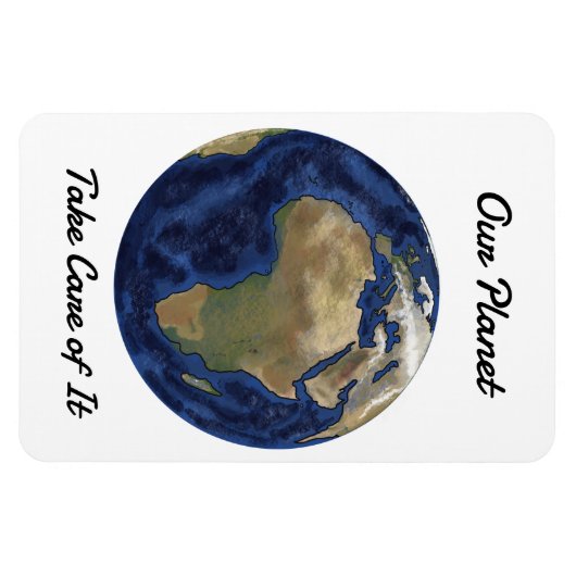 Onze planeet magneet (Horizontaal)