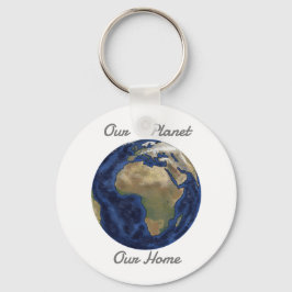 Onze planeet sleutelhanger