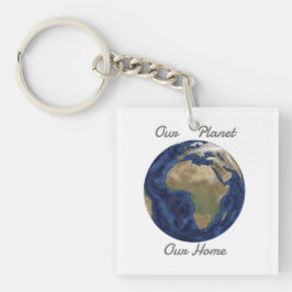 Onze planeet sleutelhanger