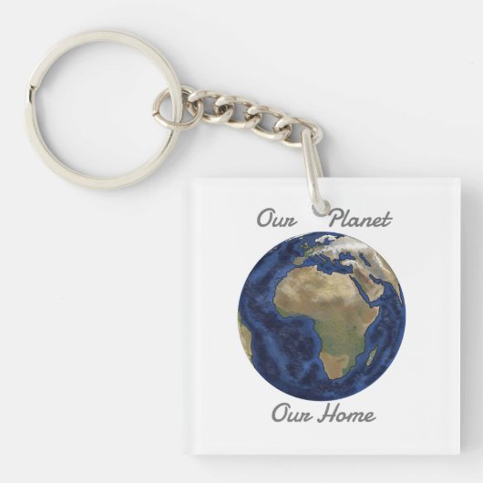 Onze planeet sleutelhanger (voorkant)