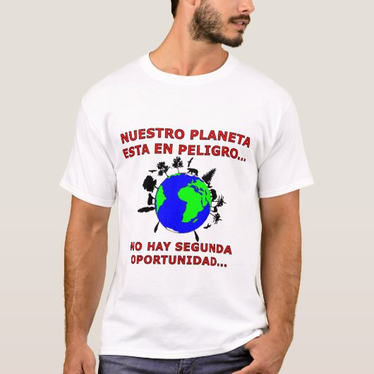ONZE PLANEET T-SHIRT (Voorkant)