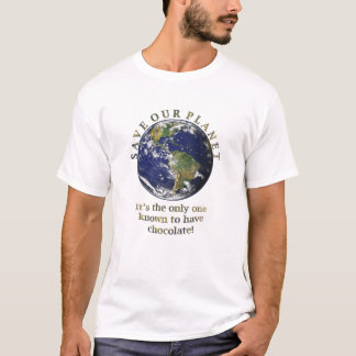 Onze planeet T-shirt opslaan