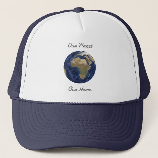Onze planeet trucker pet (Voorkant)