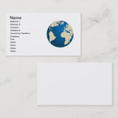 Onze planeet visitekaartje (Voorkant / Achterkant)