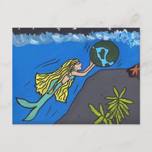 ONZE PLANET BEWAREN BRIEFKAART (Voorkant)