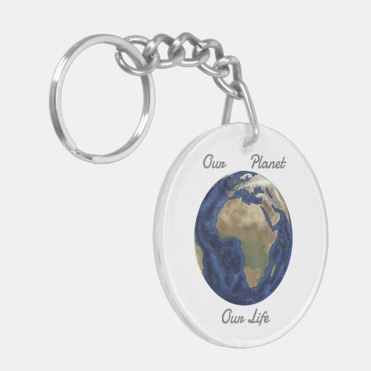 Onze Planet Sleutelhanger (Voorkant Links)