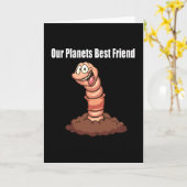 Onze planeten beste vriend kaart (Gele Bloem)