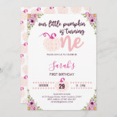 onze pompoen draaien een Herfst herfst Kaart (Voorkant / Achterkant)