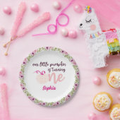 onze pompoen draaien een Herfst herfst Papieren Bordje (Feest)